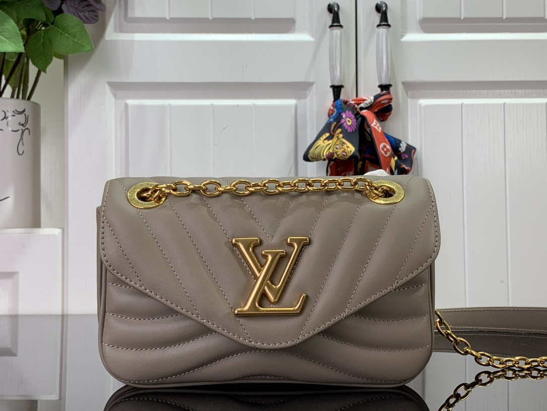LV M20687 Louis Vuitton New Wave Multi-Pochette Leather M20838 Gray - Default Title - View 1
