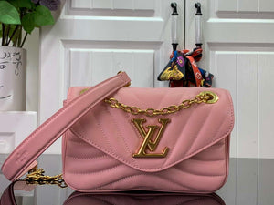 LV M20687 Louis Vuitton New Wave Multi-Pochette Leather M20838 Pink - Default Title - View 1