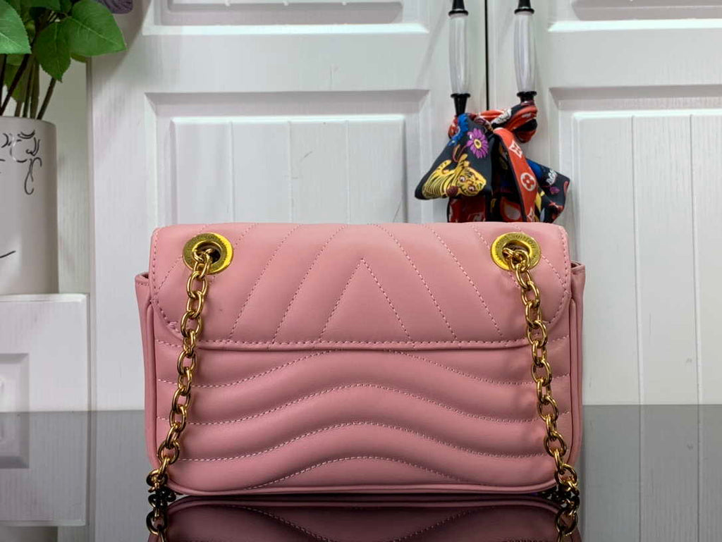 LV M20687 Louis Vuitton New Wave Multi-Pochette Leather M20838 Pink