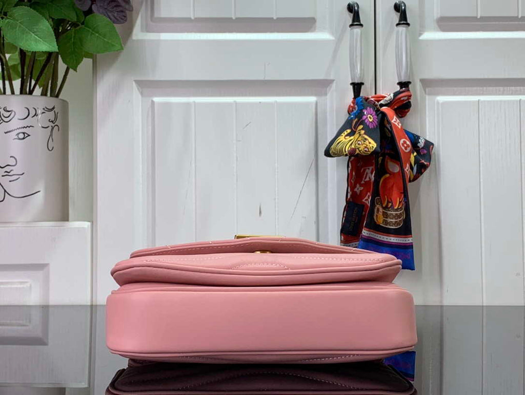 LV M20687 Louis Vuitton New Wave Multi-Pochette Leather M20838 Pink