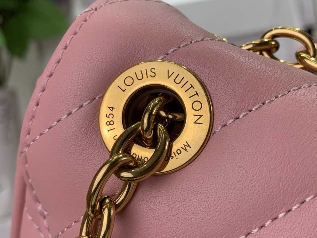 LV M20687 Louis Vuitton New Wave Multi-Pochette Leather M20838 Pink - Default Title - View 6