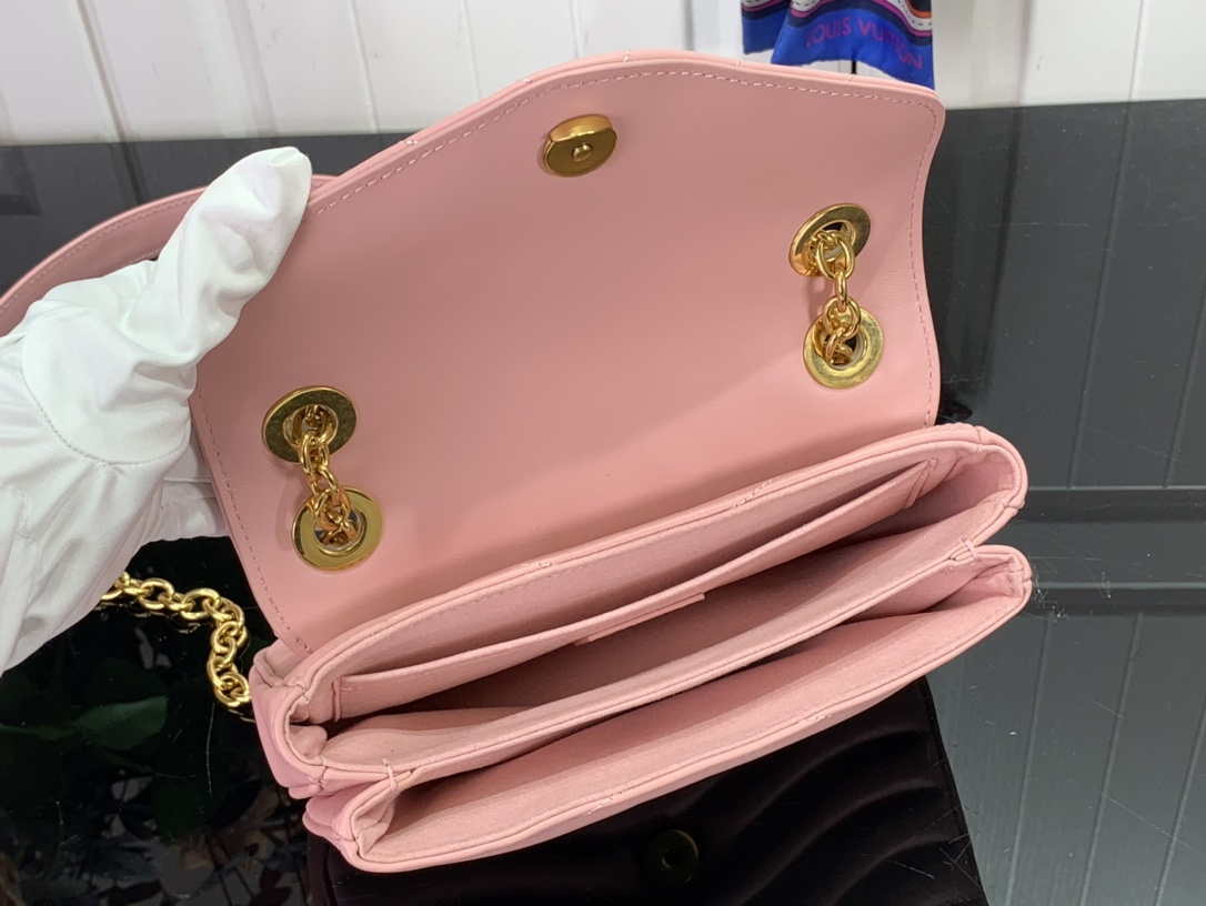 LV M20687 Louis Vuitton New Wave Multi-Pochette Leather M20838 Pink - Default Title - View 9