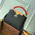 LV M20704 Louis Vuitton Capucines BB Handbag Black - Default Title - View 1