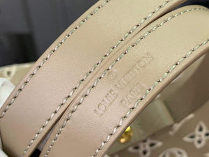 LV M20739 Louis Vuitton Dauphine East West Handbag Apricot - Default Title - View 6