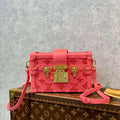 LV M20745 Louis Vuitton Petite Malle Handbag Fluo Pink - Default Title - View 1