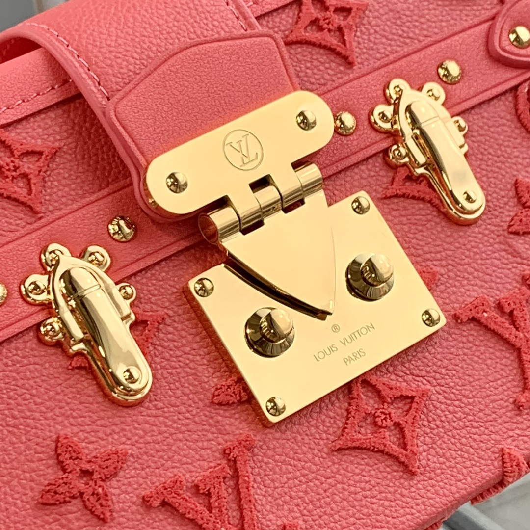 LV M20745 Louis Vuitton Petite Malle Handbag Fluo Pink - Default Title - View 7