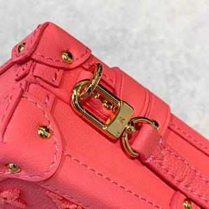 LV M20745 Louis Vuitton Petite Malle Handbag Fluo Pink - Default Title - View 8