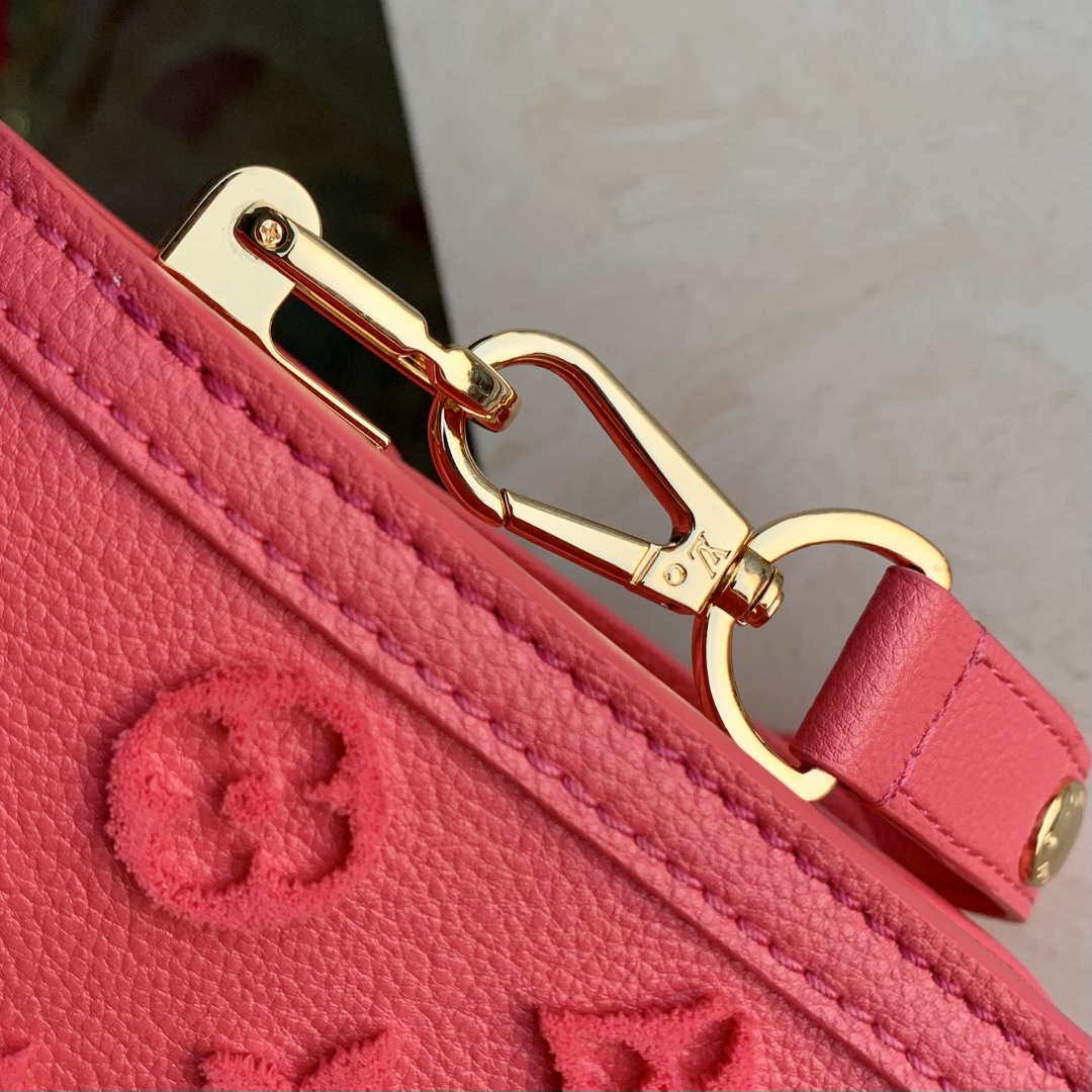 LV M20747 Louis Vuitton Dauphine BB Bag Monogram Fluo Pink - Default Title - View 6
