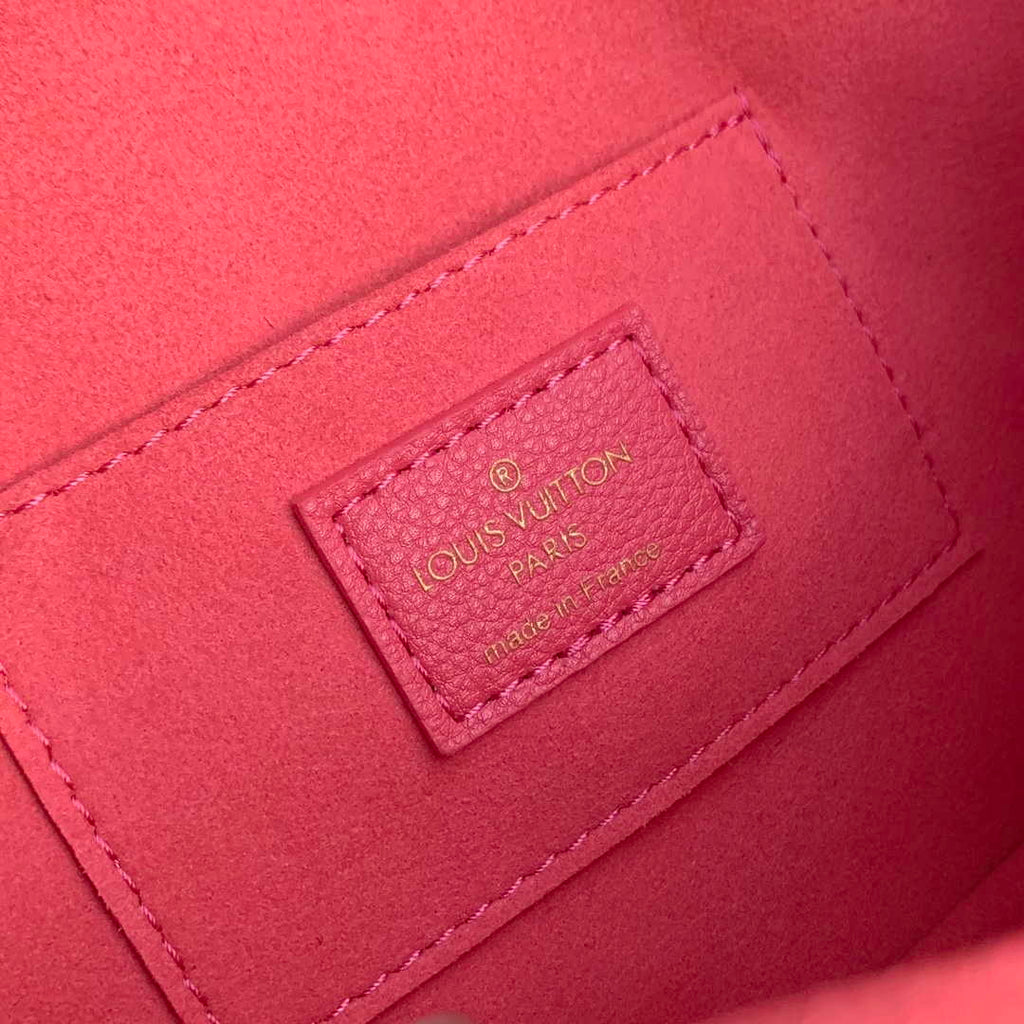 LV M20747 Louis Vuitton Dauphine BB Bag Monogram Fluo Pink