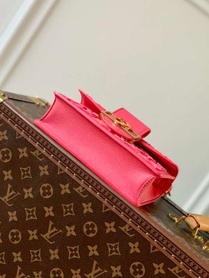 LV M20747 Louis Vuitton Dauphine Mini Bag Monogram Fluo Pink - Default Title - View 4