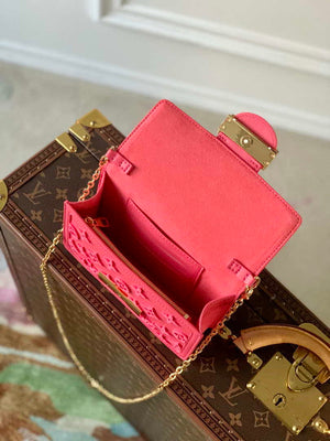 LV M20747 Louis Vuitton Dauphine Mini Bag Monogram Fluo Pink - Default Title - View 5