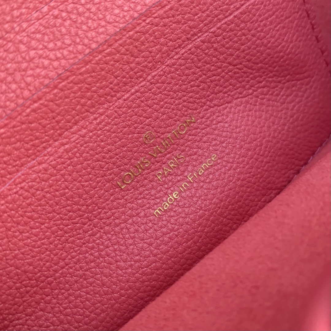 LV M20747 Louis Vuitton Dauphine Mini Bag Monogram Fluo Pink - Default Title - View 8