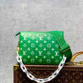 LV M20760 Louis Vuitton Coussin PM Handbag Green - Default Title - View 1