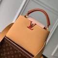 LV M20784 Louis Vuitton Capucines BB Handbag Wood Brown - Default Title - View 1