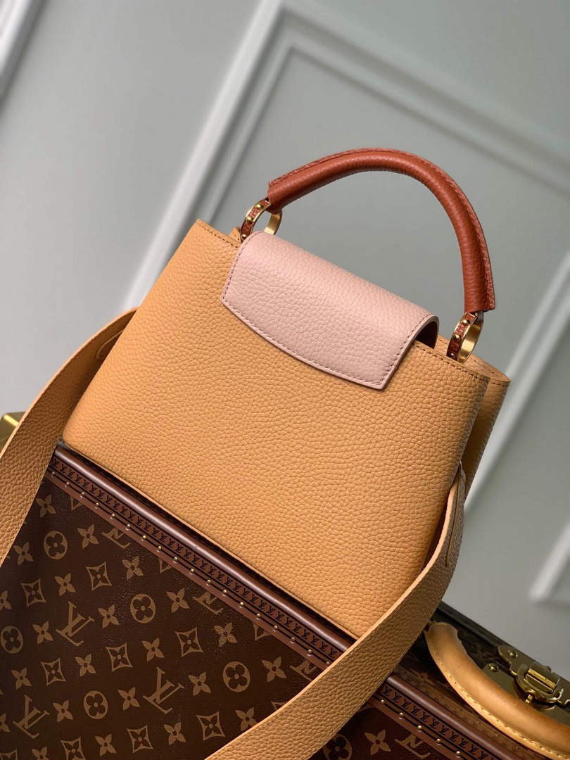 LV M20784 Louis Vuitton Capucines BB Handbag Wood Brown - Default Title - View 2