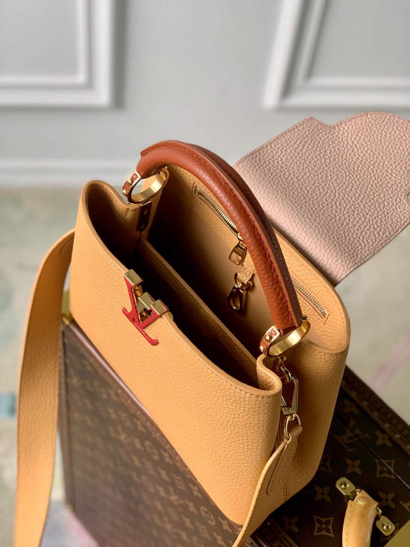 LV M20784 Louis Vuitton Capucines BB Handbag Wood Brown - Default Title - View 9