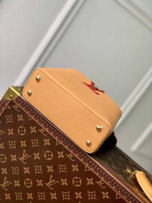 LV M20784 Louis Vuitton Capucines Mini Handbag Wood Brown - Default Title - View 4