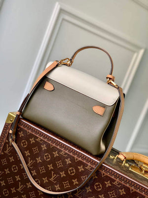 LV M20797 Louis Vuitton Lockme Ever BB Handbag Light Khaki Green - Default Title - View 3