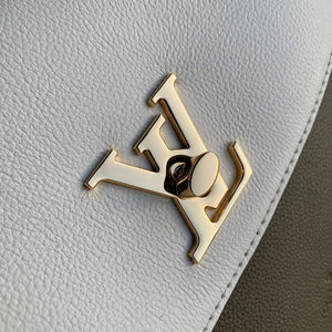 LV M20797 Louis Vuitton Lockme Ever BB Handbag Light Khaki Green - Default Title - View 5