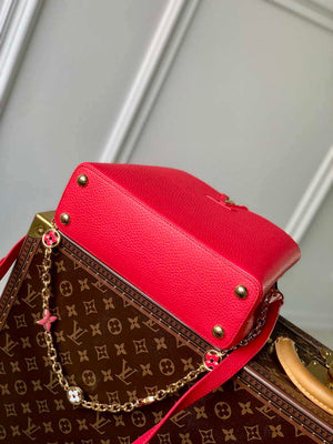 LV M20845 Louis Vuitton Capucines BB Handbag Red - Default Title - View 4