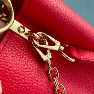 LV M20845 Louis Vuitton Capucines BB Handbag Red - Default Title - View 7
