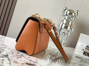 LV M20846 Louis Vuitton Twist MM Bag Epi Brown - Default Title - View 2