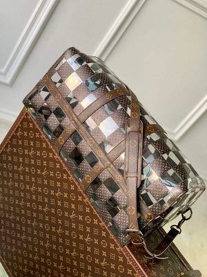 LV M20864 Louis Vuitton Keepall Bandouliere 50 Travel Bag - Default Title - View 3