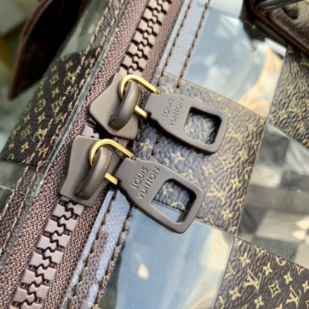 LV M20864 Louis Vuitton Keepall Bandouliere 50 Travel Bag - Default Title - View 5