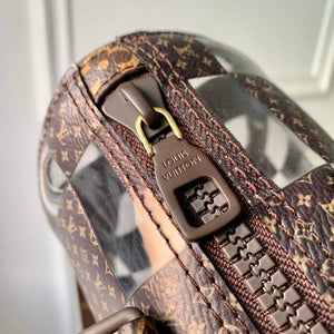 LV M20872 Louis Vuitton Keepall Bandouliere 25 Bag Brown - Default Title - View 6