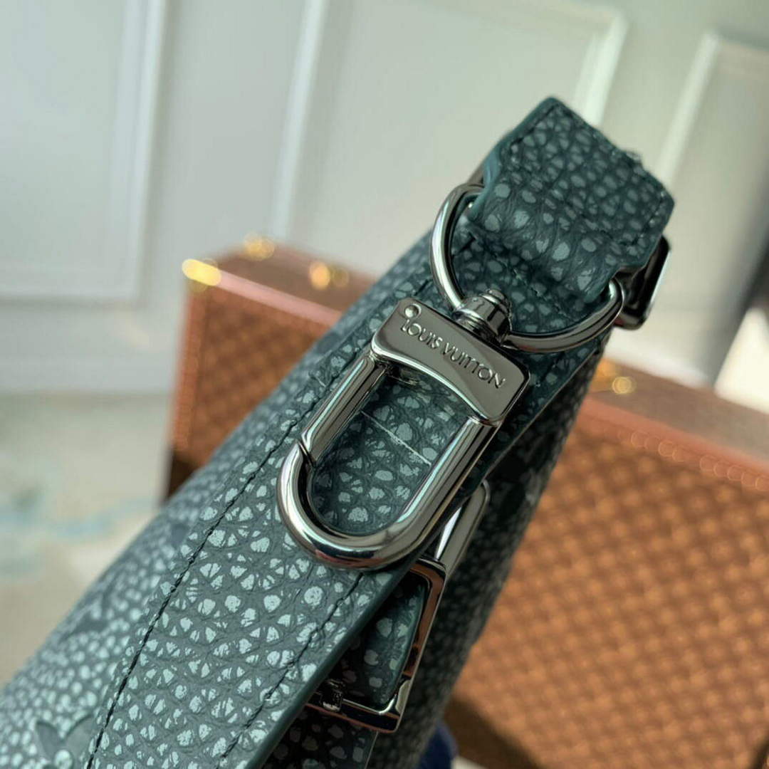 LV M20875 Louis Vuitton Hobo Cruiser PM Bag Gray