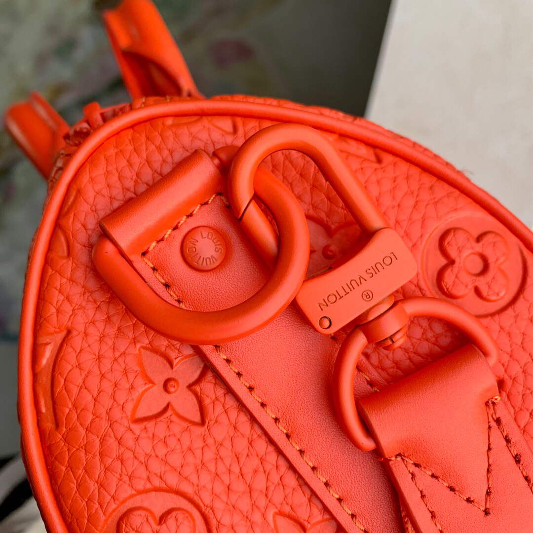 LV M20930 Louis Vuitton Keepall Bandouliere 25 Bag Orange - Default Title - View 8