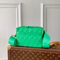 LV M20956 Louis Vuitton Handle Soft Trunk Bag Minty Green - Default Title - View 1