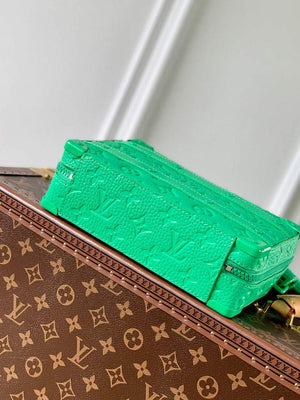 LV M20956 Louis Vuitton Handle Soft Trunk Bag Minty Green - Default Title - View 3
