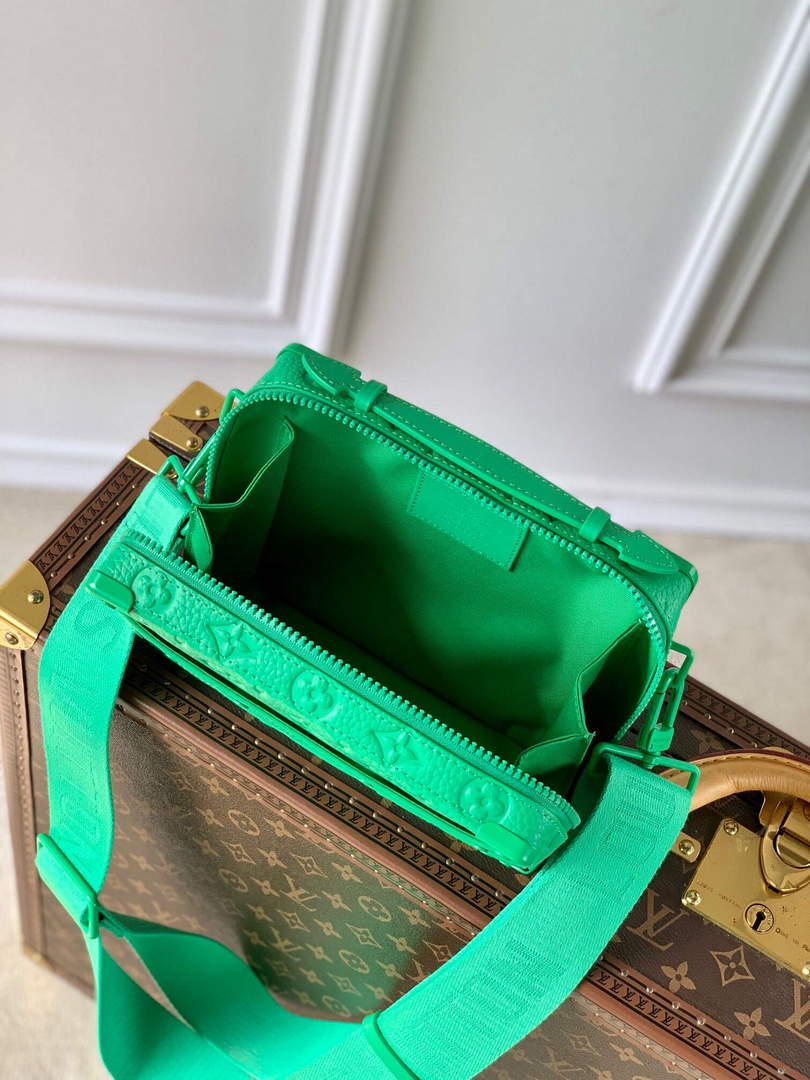 LV M20956 Louis Vuitton Handle Soft Trunk Bag Minty Green