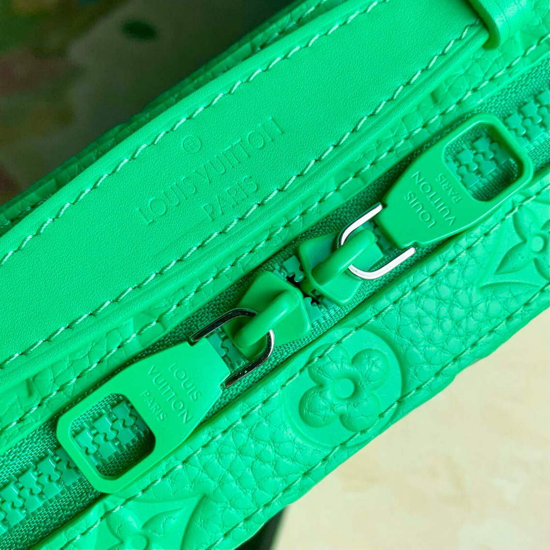 LV M20956 Louis Vuitton Handle Soft Trunk Bag Minty Green - Default Title - View 6