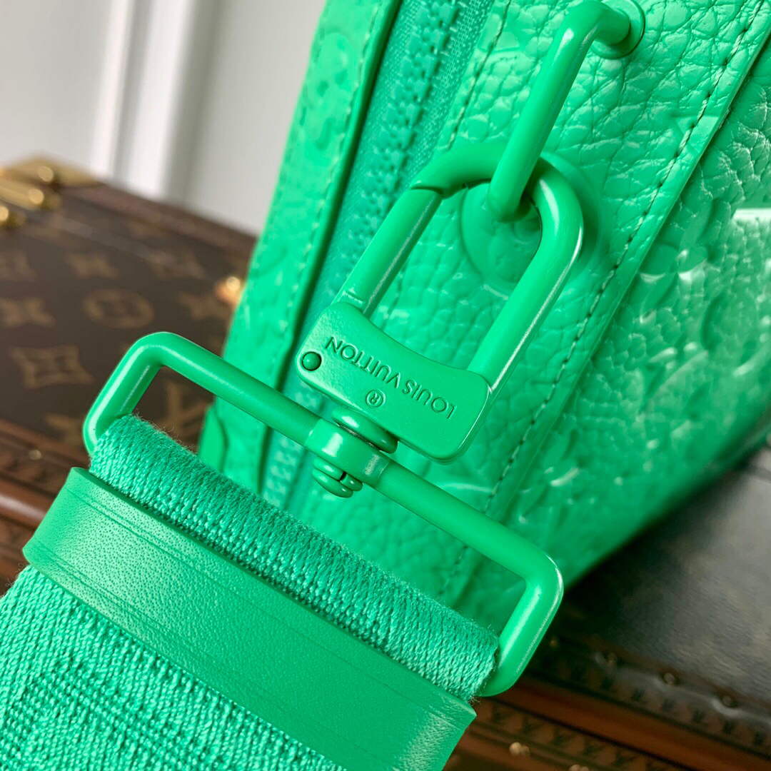 LV M20956 Louis Vuitton Handle Soft Trunk Bag Minty Green - Default Title - View 7