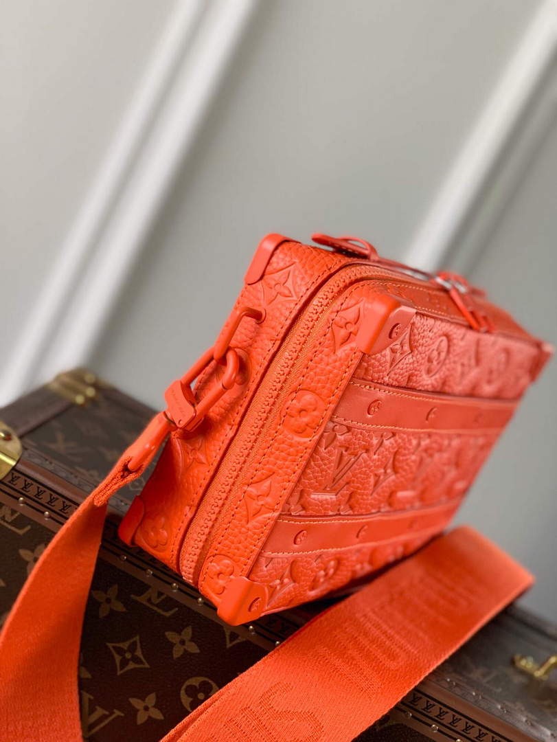 LV M20956 Louis Vuitton Handle Soft Trunk Bag Orange - Default Title - View 2