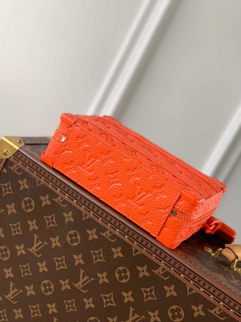 LV M20956 Louis Vuitton Handle Soft Trunk Bag Orange - Default Title - View 4