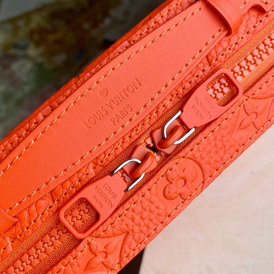 LV M20956 Louis Vuitton Handle Soft Trunk Bag Orange - Default Title - View 7