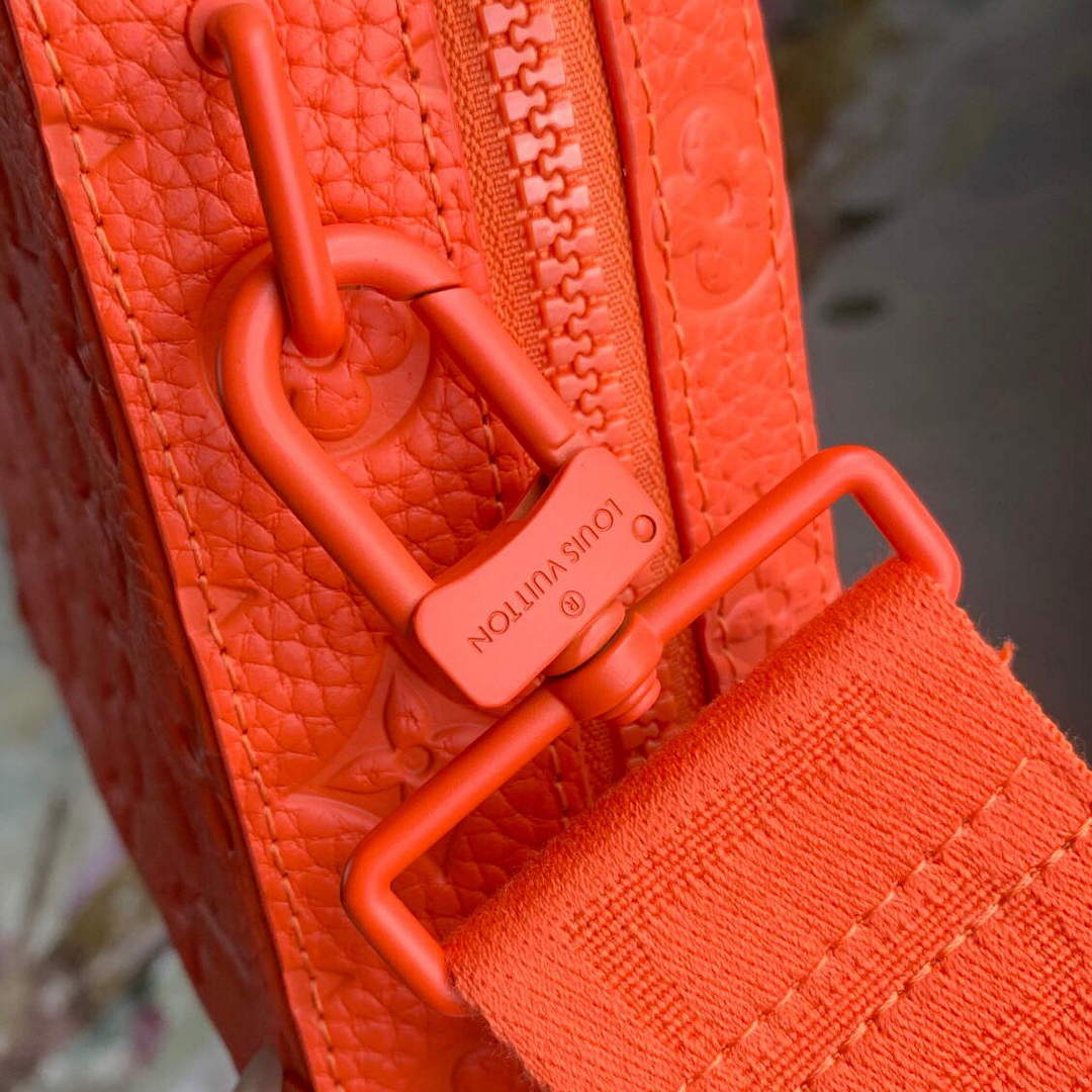 LV M20956 Louis Vuitton Handle Soft Trunk Bag Orange