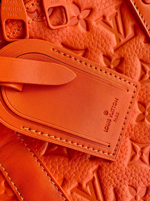 LV M20963 Louis Vuitton Keepall Bandouliere 50 Bag Orange - Default Title - View 5