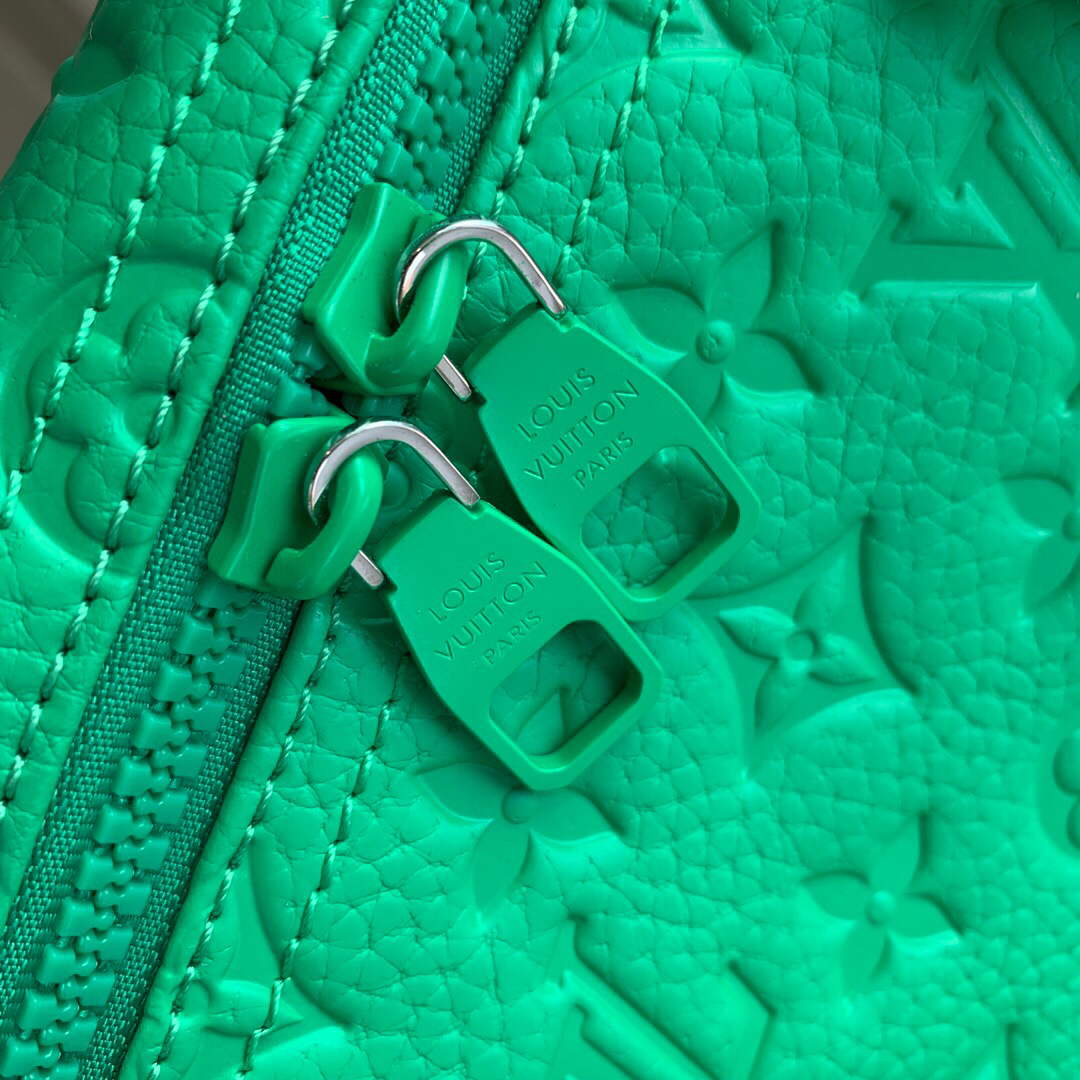 LV M20963 Louis Vuitton Keepall Bandouliere 50 Bag Minty Green - Default Title - View 5
