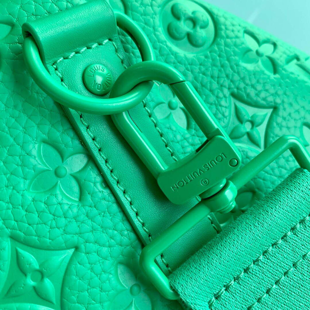 LV M20963 Louis Vuitton Keepall Bandouliere 50 Bag Minty Green