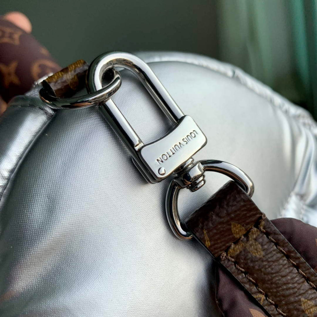 LV M20973 Louis Vuitton Speedy Bandouliere 25 Handbag Silver