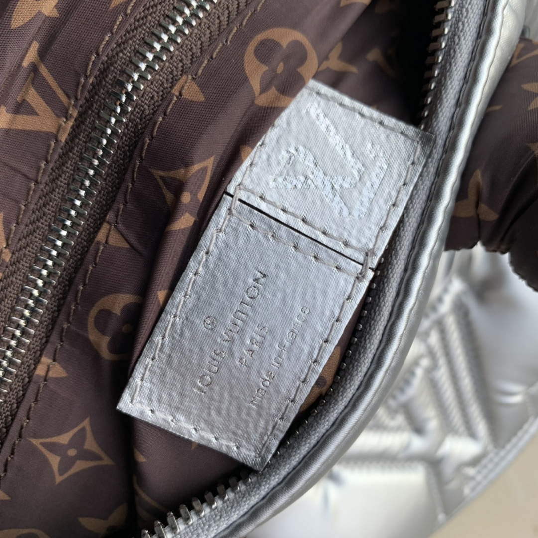 LV M20973 Louis Vuitton Speedy Bandouliere 25 Handbag Silver - Default Title - View 9