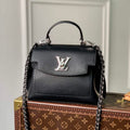 LV M20997 Louis Vuitton Lockme Ever Mini Handbag Black - Default Title - View 1
