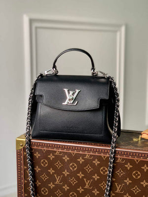 LV M20997 Louis Vuitton Lockme Ever Mini Handbag Black - Default Title - View 1