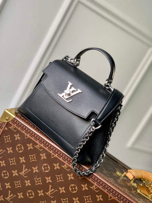 LV M20997 Louis Vuitton Lockme Ever Mini Handbag Black - Default Title - View 2
