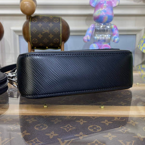 LV M20998 Louis Vuitton Marellini Bag Epi Leather Black - Default Title - View 4
