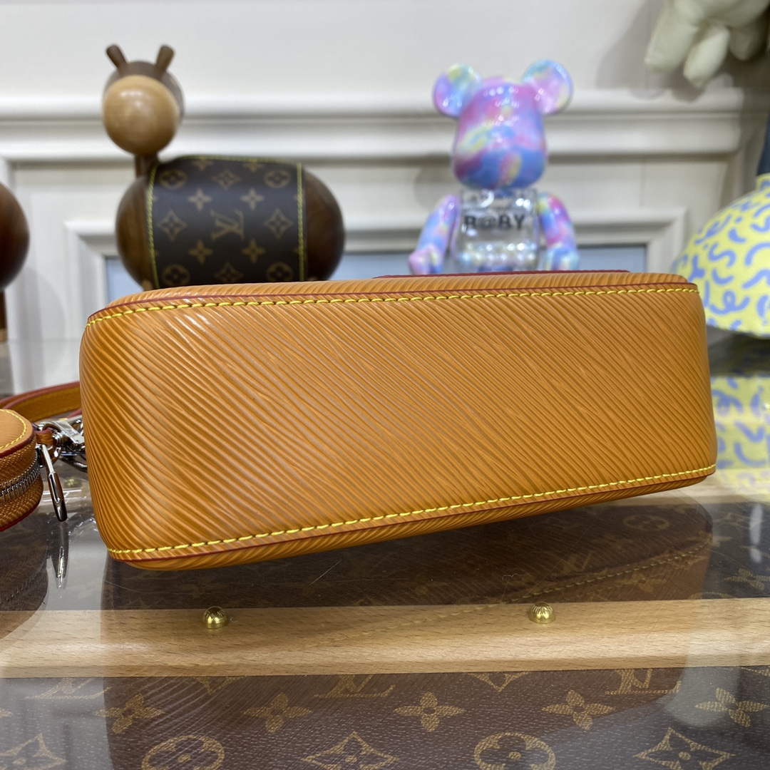 LV M20998 Louis Vuitton Marellini Bag Epi Leather Brown - Default Title - View 4